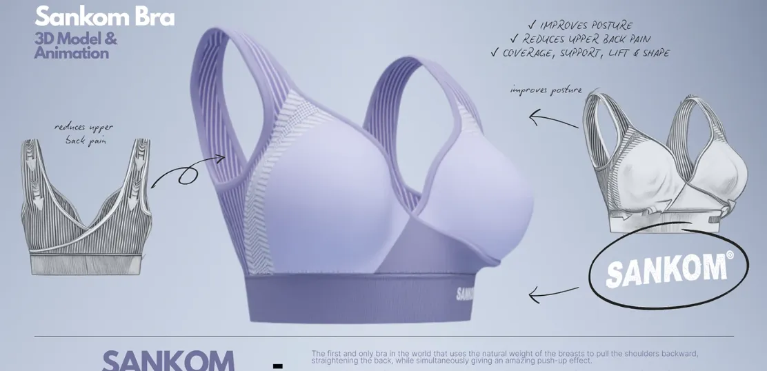 Sankom Bra – 3D Model & Animation